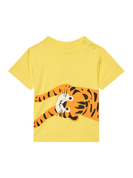 Coccodrillo T-Shirt WC5143202TBN Żółty Regular Fit. Żółte t-shirty i koszulki chłopięce COCCODRILLO, bez wzorów, z bawełny, bez kołnierzyka, bez ramiączek. Za 24.99 zł.