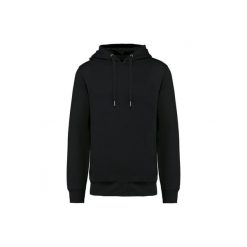 Ekologiczna bluza z kapturem Kariban French Terry. Czarne bluzy damskie KARIBAN, xl, bez wzorów, z bawełny, z kapturem. Za 198.00 zł.