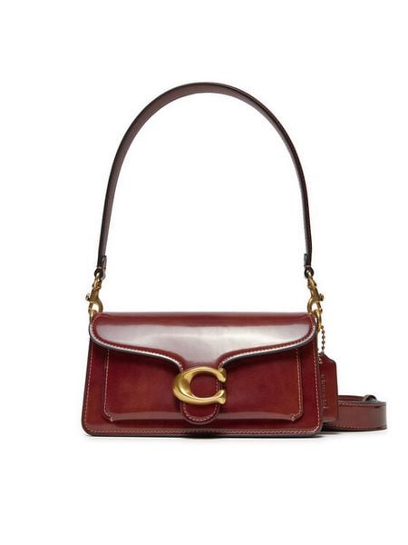 Coach Torebka Tabby CW632 Brązowy. Brązowe torebki klasyczne damskie Coach, z lakierowanej skóry, lakierowane, bez dodatków. Za 1,869.00 zł.