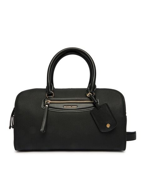 MICHAEL Michael Kors Torebka Md Duffle Satchel 30S6GTVS8L Czarny. Czarne kuferki damskie MICHAEL Michael Kors, bez wzorów, bez dodatków. Za 1,369.00 zł.