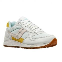 Buty do chodzenia damskie Saucony Shadow 5000. Białe obuwie sportowe damskie Saucony, z materiału, bez zapięcia, trekkingowe. Za 482.00 zł.