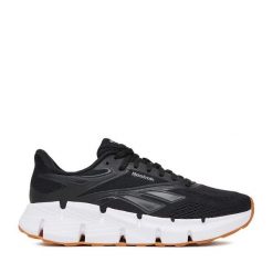 Buty do biegania Reebok. Czarne obuwie sportowe damskie Reebok, bez zapięcia, do biegania. Za 313.99 zł.