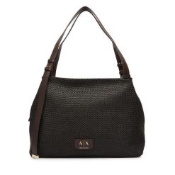 Torebka Armani Exchange. Brązowe torebki klasyczne damskie Armani Exchange, bez dodatków. Za 939.99 zł.