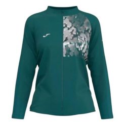 Kurtka przeciwwiatrowa na pełny zamek damska Joma Nature. Zielone kurtki damskie Joma, m, bez wzorów, z materiału, bez kaptura. Za 238.00 zł.