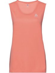 Odlo Top sportowy "Cardada" w kolorze łososiowym rozmiar: onesize. Pomarańczowe koszulki sportowe damskie ODLO, bez wzorów, z materiału, bez ramiączek, outdoorowe. Za 52.67 zł.