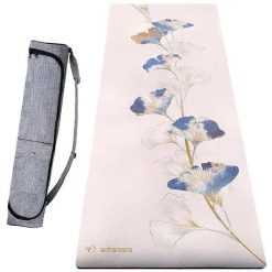 Mata do jogi Hi-tech 6mm +Wodoodporna torba, 3 materiały dla większej wygody9. Brązowe torby sportowe ACHAMANA, bez wzorów, z gumy, małe. Za 486.00 zł.