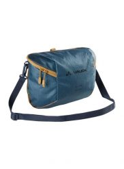 Torba na kierownicę Vaude CityBox Bike - baltic sea. Zielone torby na laptopa Vaude, bez wzorów, z materiału. Za 334.95 zł.