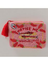 Boltze Kosmetyczka "Notice Me" w kolorze jasnoróżowo-czerwonym - 18 x 13 cm rozmiar: onesize. Czerwone kosmetyczki damskie Boltze, bez wzorów, z materiału. Za 49.95 zł.