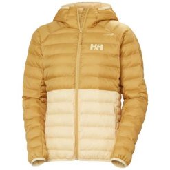 Damska ocieplana kurtka z kapturem Helly Hansen Banff. Żółte kurtki damskie Helly Hansen, l, bez wzorów, z poliesteru, z kapturem. Za 804.70 zł.