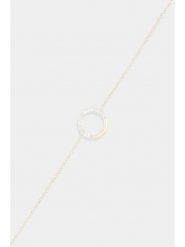 DIAMANTA Złota bransoletka "Naïri" z diamentami rozmiar: onesize. Żółte bransoletki damskie DIAMANTA, złote. Za 904.99 zł.