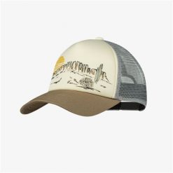 Czapka z daszkiem BUFF TRUCKER CAP LACH MULTI L/XL. Żółte czapki z daszkiem damskie Buff, na lato, bez wzorów, z materiału. Za 119.99 zł.