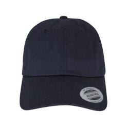 Niskoprofilowa Czapka Z Daszkiem Dla Dorosłych Unisex Classic Cotton Twill. Niebieskie czapki z daszkiem damskie FLEXFIT, bez wzorów. Za 67.99 zł.