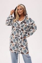 Bluza z kapturem Tropikalna Laguna - lekka jak powiew wiatru PLUS SIZE XXL OVERSIZE JESIEŃ. Zielone bluzy damskie Moda Size Plus Iwanek, na jesień, plus size, bez wzorów, z bawełny, z kapturem. Za 329.90 zł.
