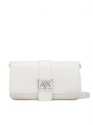 Armani Exchange Torebka XW002567 AF12039 U0011 Biały. Białe listonoszki damskie Armani Exchange, bez wzorów, ze skóry, bez dodatków. Za 439.99 zł.