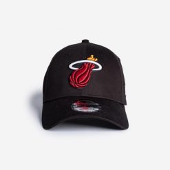 Czapka z daszkiem do koszykówki New Era NBA Miami Heat. Czapki z daszkiem damskie New Era, z aplikacjami, z bawełny. Za 119.99 zł.