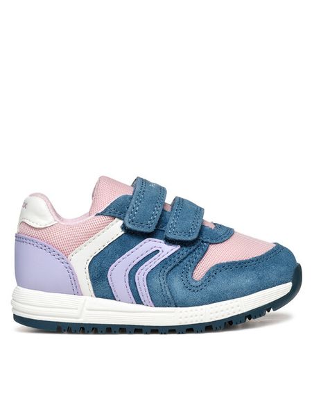 Geox Sneakersy B Alben B453ZA 02214 C4BE8 M Różowy. Czerwone buty sportowe dziewczęce Geox, bez wzorów, ze skóry, bez zapięcia. Za 129.99 zł.