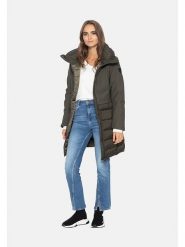 Northwood Płaszcz przejściowy "Anfisa" w kolorze khaki rozmiar: M. Brązowe płaszcze damskie Northwood, m, bez wzorów, bez kaptura. Za 217.99 zł.