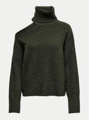 JDY Golf Debbie 15339501 Zielony Regular Fit. Zielone golfy damskie JDY, xl, bez wzorów, z syntetyku, bez ramiączek. Za 119.99 zł.