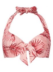 Liu Jo Beachwear Góra od bikini VA5191 J6448 Różowy. Czerwone bikini Liu Jo Beachwear, bez wzorów, z syntetyku. Za 199.99 zł.