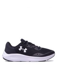 Under Armour Buty do biegania Ua Bgs Charged Pursuit 3 3024987-001 Czarny. Czarne obuwie sportowe damskie Under Armour, z materiału, bez zapięcia, do biegania. Za 149.99 zł.