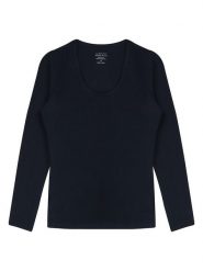 Claesens Koszulka w kolorze granatowym rozmiar: S. Niebieskie koszulki damskie Claesen‘s, s, bez wzorów, z bawełny, bez kołnierzyka, bez ramiączek. Za 57.20 zł.