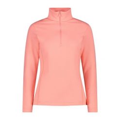 Kurtka polarowa damska CMP Stretch Performance. Czerwone kurtki sportowe damskie CMP, bez wzorów, z materiału, bez kaptura. Za 239.00 zł.