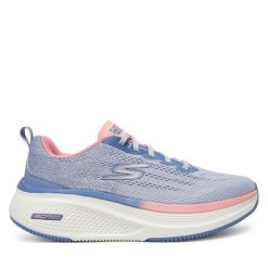 Buty do biegania Skechers. Niebieskie obuwie sportowe damskie Skechers, do biegania. Za 299.99 zł.