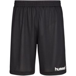 Szorty Hummel essential gk. Czarne obuwie sportowe damskie Hummel, bez zapięcia, na fitness i siłownię. Za 187.00 zł.