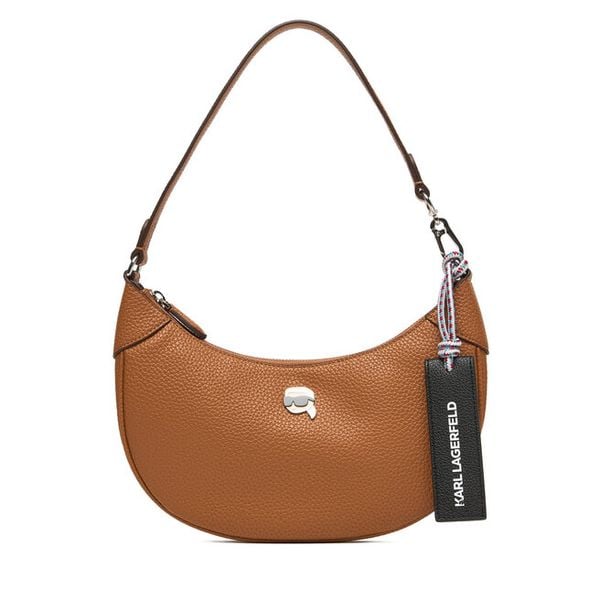 Torebka KARL LAGERFELD. Brązowe torebki klasyczne damskie KARL LAGERFELD, bez dodatków. Za 469.99 zł.