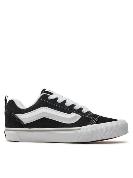 Vans Tenisówki Knu Skool VN000D2TMCG1 Czarny. Czarne buty sportowe chłopięce Vans, ze skóry, bez zapięcia. Za 189.99 zł.