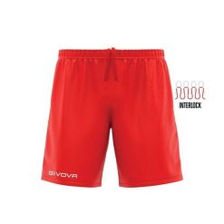 Spodenki sportowe Givova Short Capo Red 2xl. Czerwone spodenki sportowe damskie Givova, xl, bez wzorów, z materiału, do piłki nożnej. Za 53.59 zł.