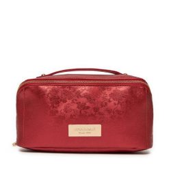Kosmetyczka Monnari. Czerwone kosmetyczki damskie Monnari, bez wzorów. Za 89.99 zł.