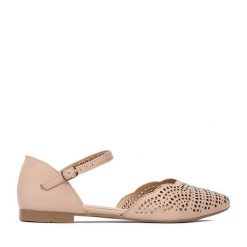 Baleriny Lasocki. Brązowe balerinki damskie Lasocki, bez wzorów. Za 169.99 zł.