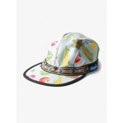 Czapka z daszkiem Kavu Synthetic Strapcap. Zielone czapki z daszkiem damskie KAVU, bez wzorów. Za 167.99 zł.