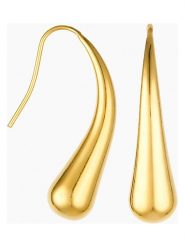 MOODE Kolczyki "Nelly" rozmiar: onesize. Żółte kolczyki damskie MOODE, ze stali, z zapięciem typu bigiel. Za 91.99 zł.