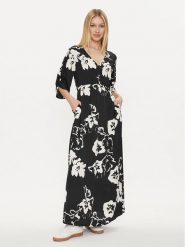 Marc O'Polo Sukienka letnia 403 1208 21347 Czarny Relaxed Fit. Czarne sukienki damskie Marc O'Polo, bez wzorów, z wiskozy, bez ramiączek. Za 1,509.00 zł.