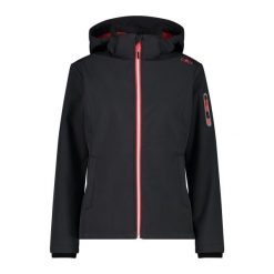 Kurtka damska turystyczna CMP 39A5006. Czarne kurtki damskie CMP, l, bez wzorów, bez kaptura. W wyprzedaży za 331.60 zł.