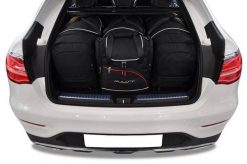 Torby Do Bagażnika Mercedes-Benz Glc Coupe 2016-2022 4Szt Kjust. Czarne torby podróżne KJUST, bez wzorów, z kauczuku. Za 1,330.00 zł.