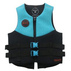Kamizelka neoprenowa 50N niebieska. Czarne kamizelki damskie HANA OUTDOORS, s, bez wzorów, z neoprenu, bez kaptura. Za 359.99 zł.
