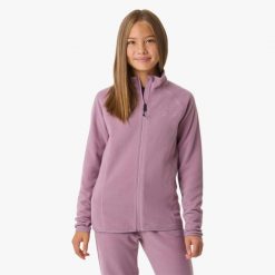Bluza polarowa rozpinana Turystyka Junior Swedemount Geilo Fleece Fullzip II JR. Fioletowe bluzy damskie SWEDEMOUNT, na zimę, bez wzorów, z polaru, bez kaptura. W wyprzedaży za 57.00 zł.