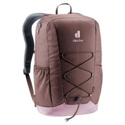 Plecak miejski Deuter Gogo - raisin/grape. Brązowe plecaki Deuter, bez wzorów. Za 220.49 zł.