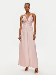 YAS Sukienka wieczorowa Athena 26032472 Różowy Regular Fit. Czerwone sukienki damskie YAS, bez wzorów, z syntetyku, wizytowe, bez ramiączek. Za 249.99 zł.