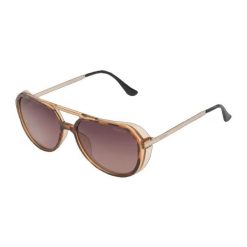 Okulary Przeciwsłoneczne Ilmi. Brązowe okulary przeciwsłoneczne damskie IGUANA. Za 152.99 zł.