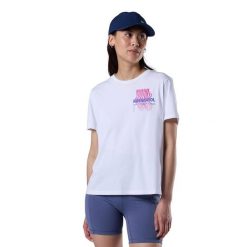 T-shirt damski Rossignol Waterfall. Białe t-shirty damskie Rossignol, bez wzorów, bez kołnierzyka. Za 275.50 zł.