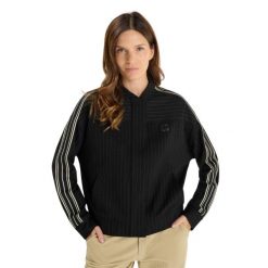 Kurtka damska Le Temps des cerises Olivia. Czarne kurtki damskie Le Temps Des Cerises, bez wzorów, bez kaptura. W wyprzedaży za 344.35 zł.