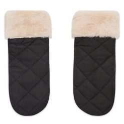 Rękawiczki Damskie Pieces. Czarne rękawiczki damskie Pieces, bez wzorów. Za 59.99 zł.
