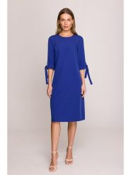 Stylove Sukienka w kolorze niebieskim rozmiar: M. Niebieskie sukienki damskie Stylove, bez wzorów, bez ramiączek. Za 247.69 zł.
