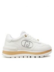 Liu Jo Sneakersy Amazing BF4057 PX331 Biały. Białe obuwie sportowe damskie Liu Jo, ze skóry, bez zapięcia. Za 459.99 zł.