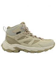 Jack Wolfskin Buty turystyczne "Vojo Tour" w kolorze beżowym rozmiar: 37. Brązowe obuwie trekkingowe damskie Jack Wolfskin, z materiału, bez zapięcia. Za 454.95 zł.