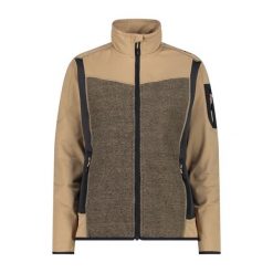 Kurtka damska CMP. Brązowe kurtki damskie CMP, bez wzorów, bez kaptura. Za 323.50 zł.